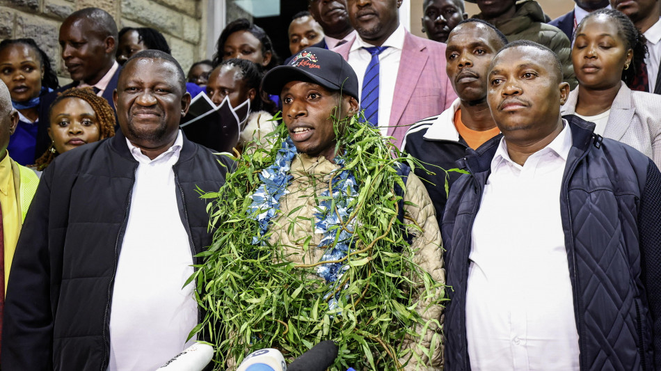 Sawe accolto da re in Kenya 'impresa deve rendere felici tutti noi'