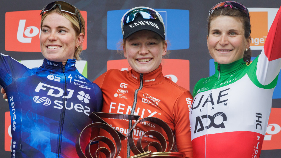 Ciclismo: Freccia Vallone donne; Longo Borghini &egrave; terza