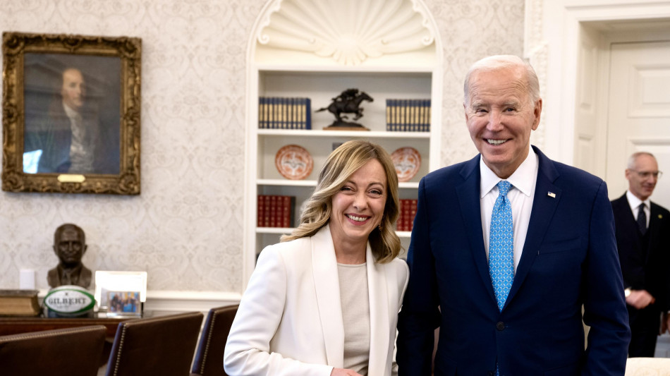 Casa Bianca, venerd&igrave; bilaterale fra Biden e Meloni al G7