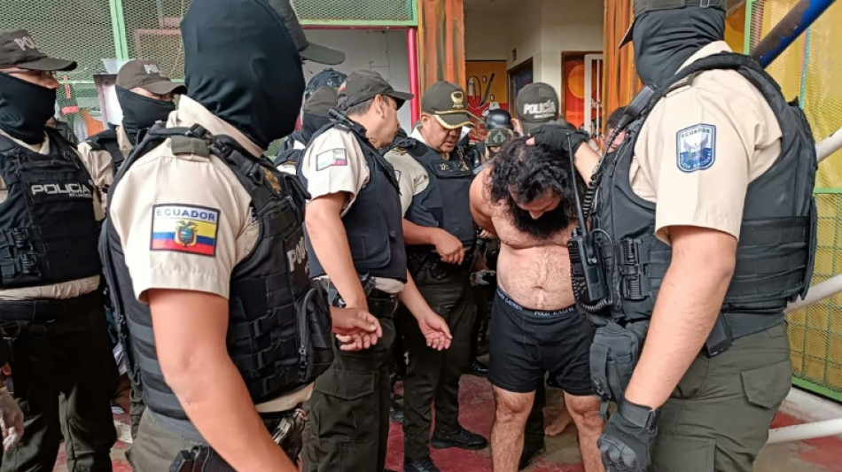 Ecuador traslada de c&aacute;rcel a jefe pandillero que amenaz&oacute; a candidato asesinado