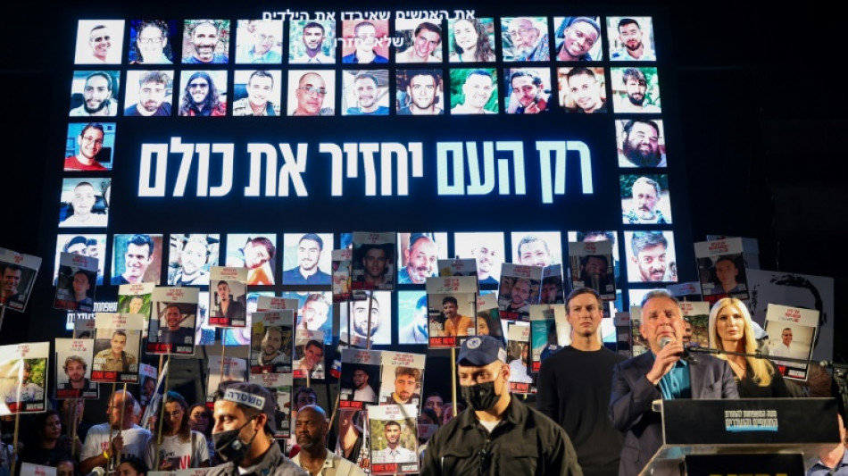 "Por fin sentimos esperanza" de un retorno de los rehenes israelíes celebra multitud en Tel Aviv
