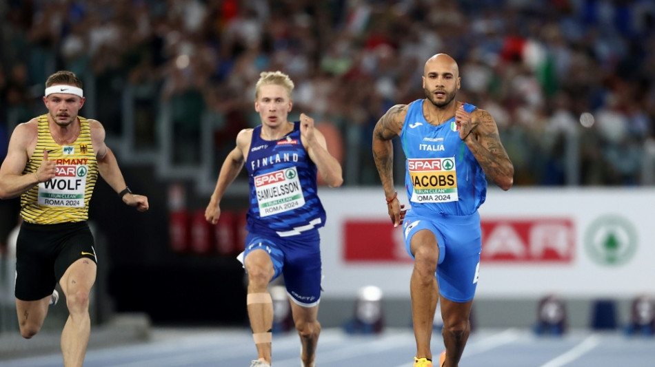 Jacobs erneut 100-m-Champion - Ansah F&uuml;nfter 