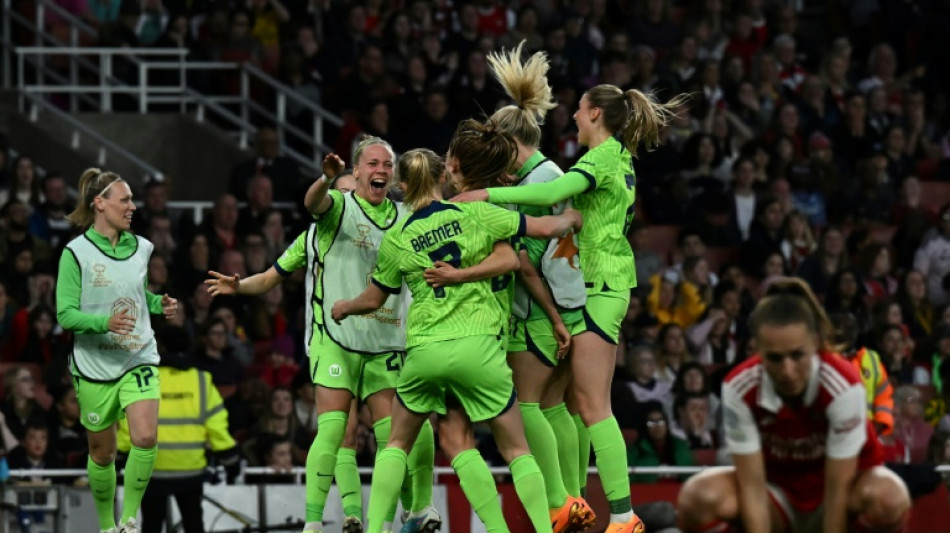Wolfsburg beat Arsenal to reach Women's Champions League final