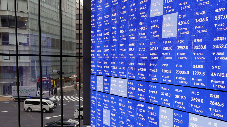 Borsa: Tokyo, chiusura in netto rialzo, +6,03%