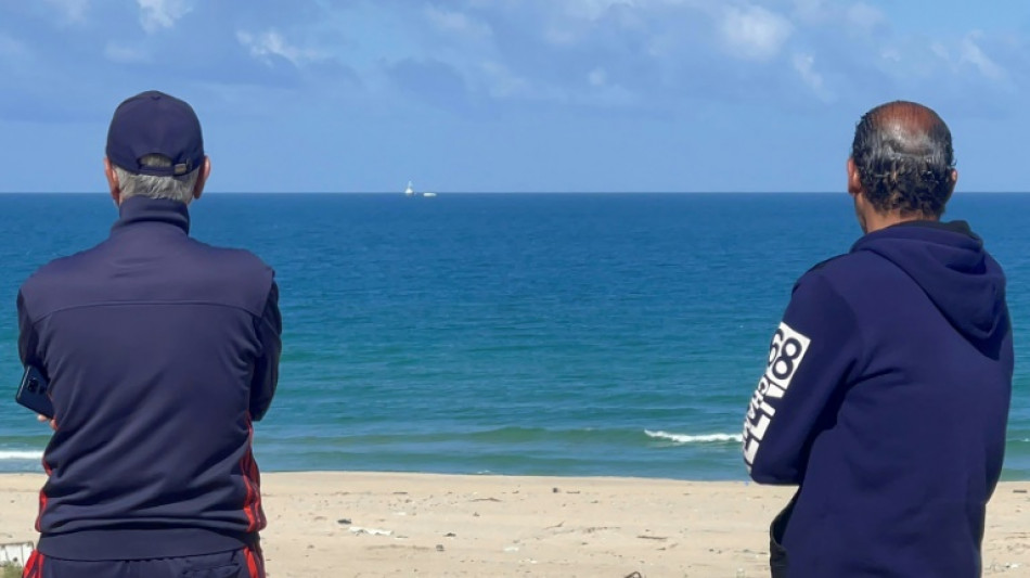 Erstes Schiff mit Hilfsg&uuml;tern erreicht K&uuml;ste vor Gazastreifen