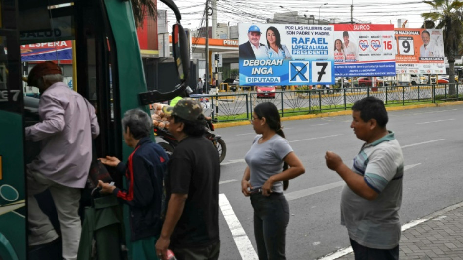 Crime-weary Peru votes for ninth president in a decade