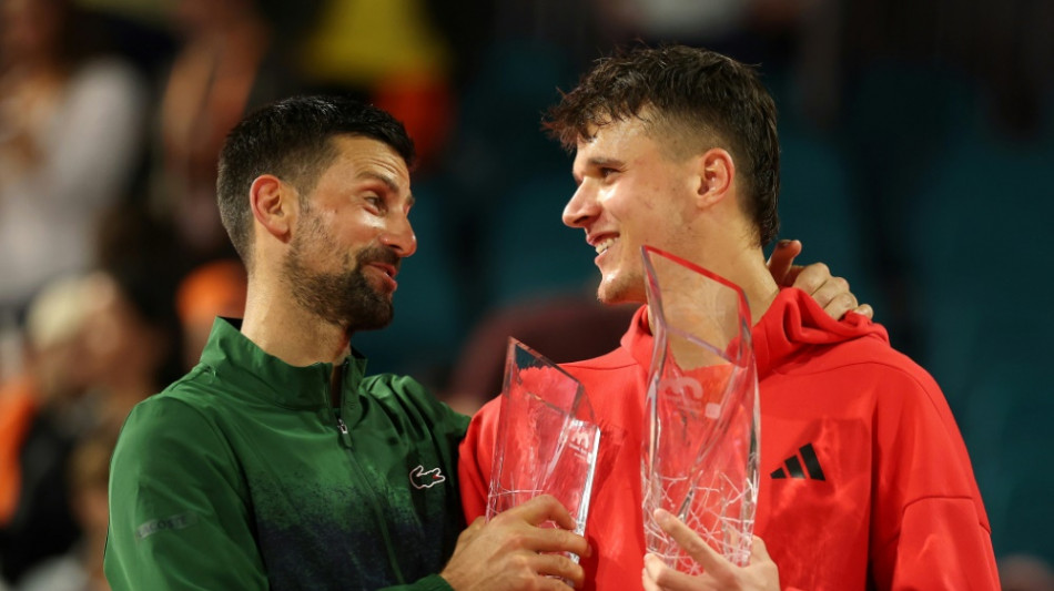 Tennis: Miami-Sieger Mensik klettert auf Platz 24