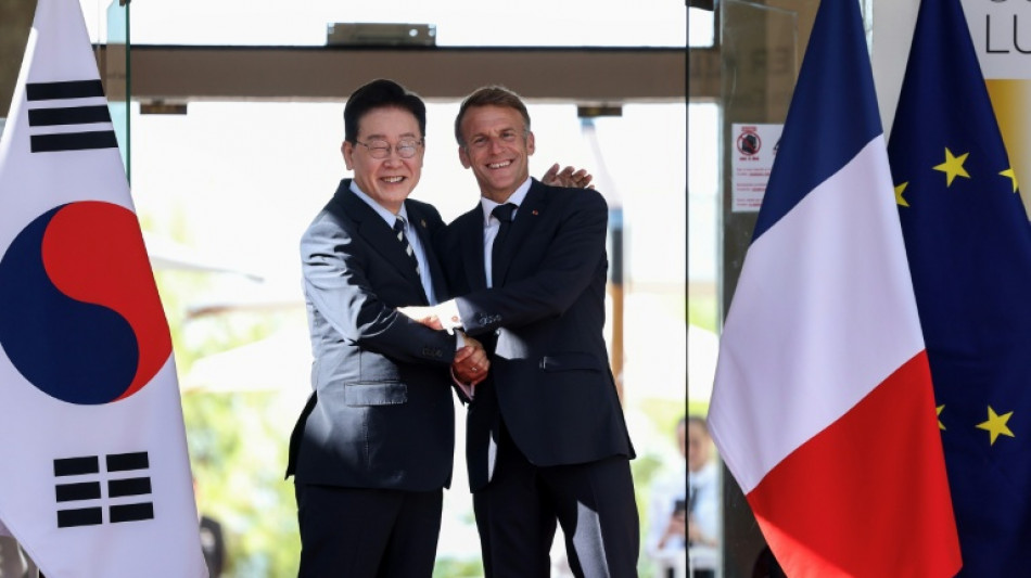 Macron, SKorea leader warn at film summit of AI risks to creativity