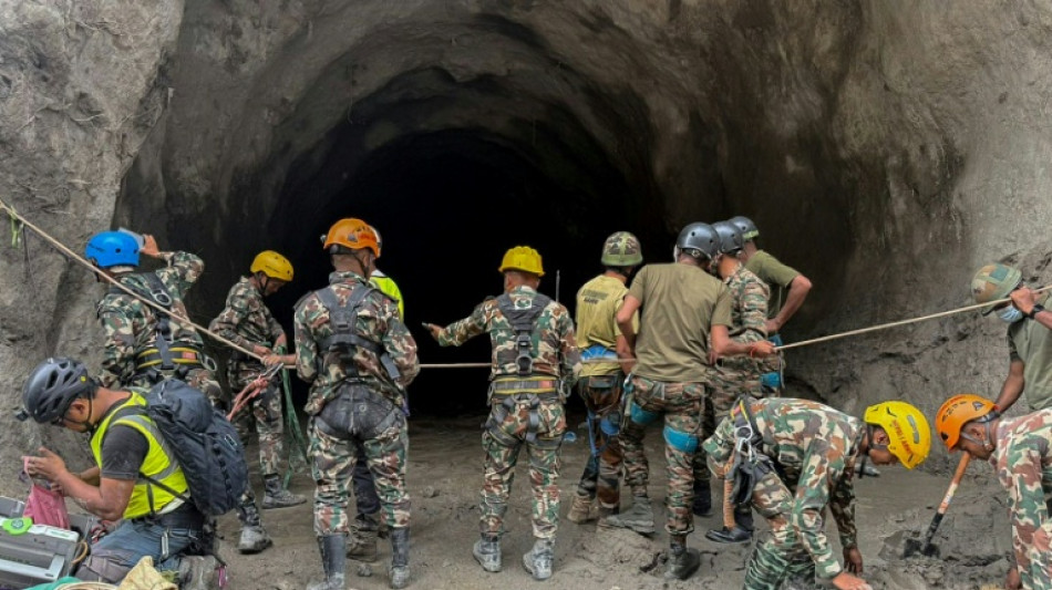 Crue au N&eacute;pal: les recherches dans les tunnels d'une complexit&eacute; "sans pr&eacute;c&eacute;dent", selon un expert australien