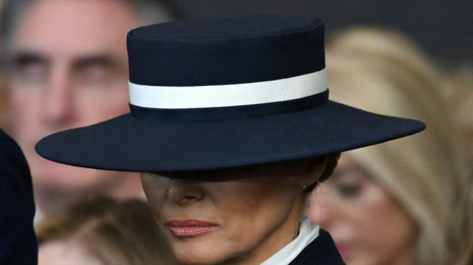 Trump solo: first lady, children out of frame in new term