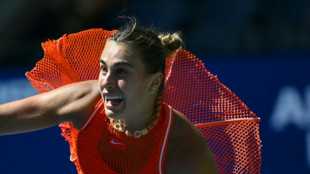 Sabalenka edges Noskova to keep US Open treble bid alive