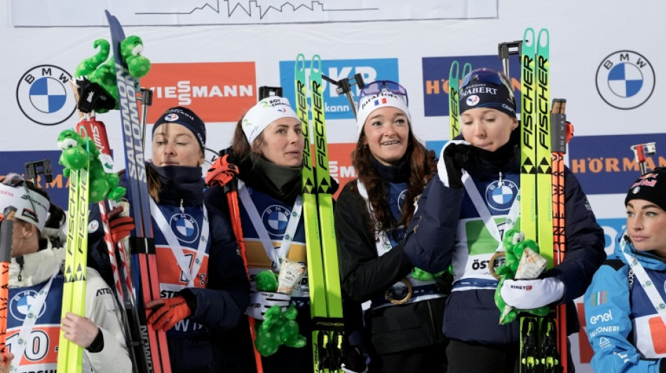 Biathlon: les Fran&ccedil;aises brillent d'entr&eacute;e sur le relais d'Ostersund
