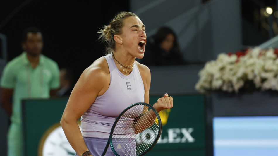 Wta Madrid: Sabalenka e Svitolina in semifinale