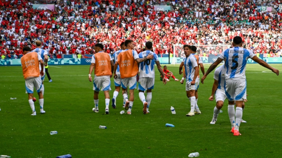 Organiza&ccedil;&atilde;o de Paris 2024 relativiza incidentes em jogo entre Argentina e Marrocos no futebol