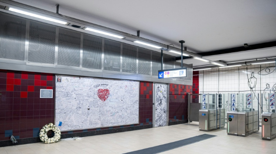 Attentats de Bruxelles: la Belgique unie dans le recueillement, dix ans apr&egrave;s