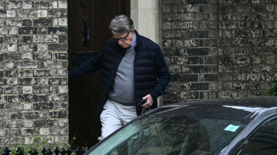 Affaire Epstein: l'ex-ministre et ambassadeur Mandelson &agrave; son tour arr&ecirc;t&eacute; par la police