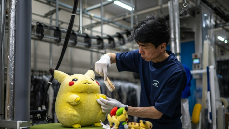 Japan cleaner goes viral with spa-like service for plushies