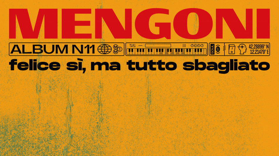 Marco Mengoni, l'11 dicembre esce il nuovo album Felice s&igrave;, ma tutto sbagliato