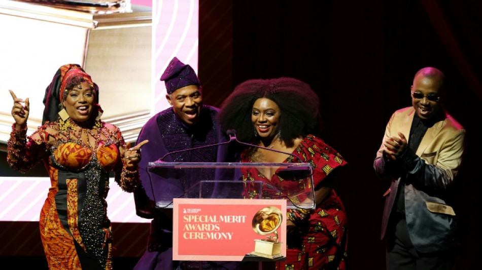 Nigeria's president pays tribute to Fela Kuti after Grammys Award