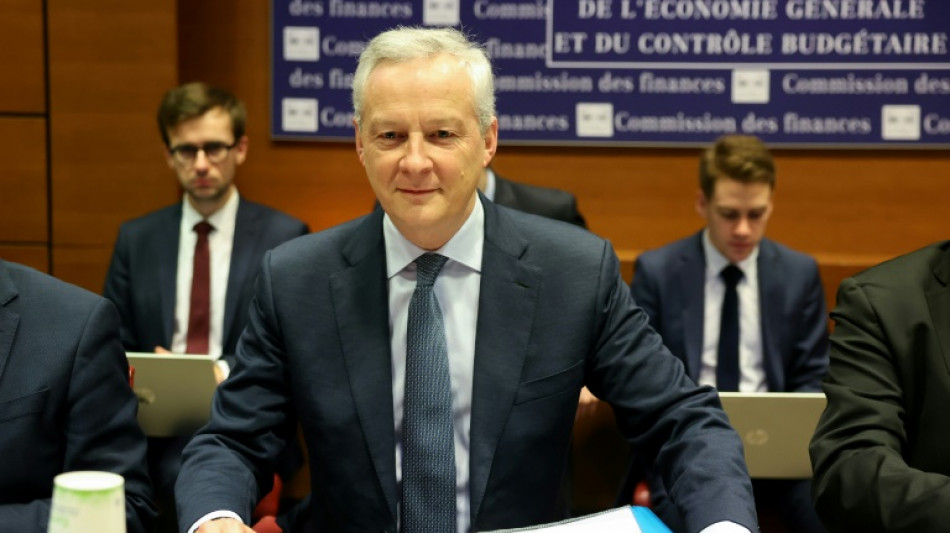 D&eacute;rapage du d&eacute;ficit: Le Maire d&eacute;nonce "l'hypocrisie" des d&eacute;put&eacute;s devant une commission d'enqu&ecirc;te
