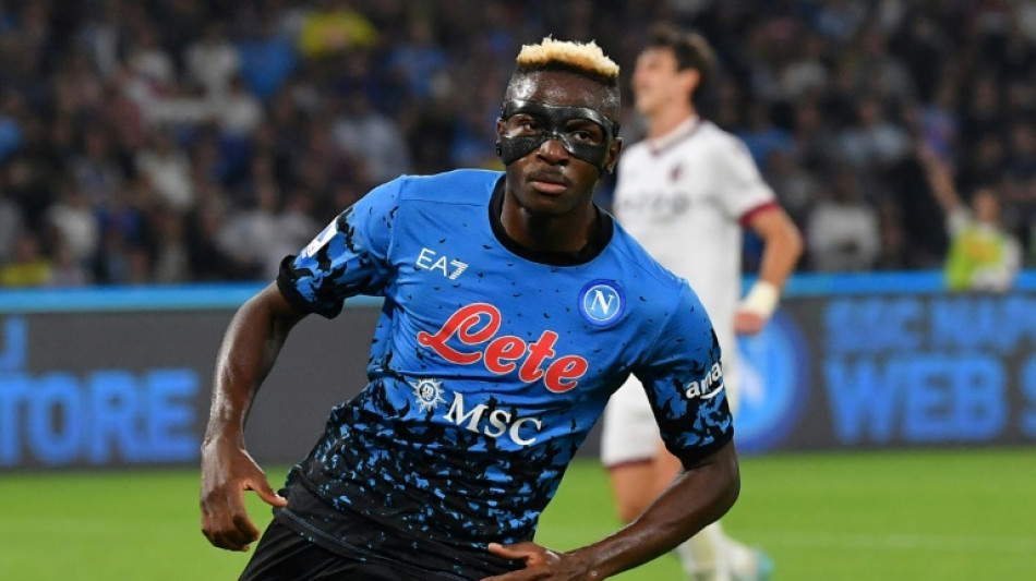 Osimhen keeps Napoli top of the pile, Milan squeeze past Verona
