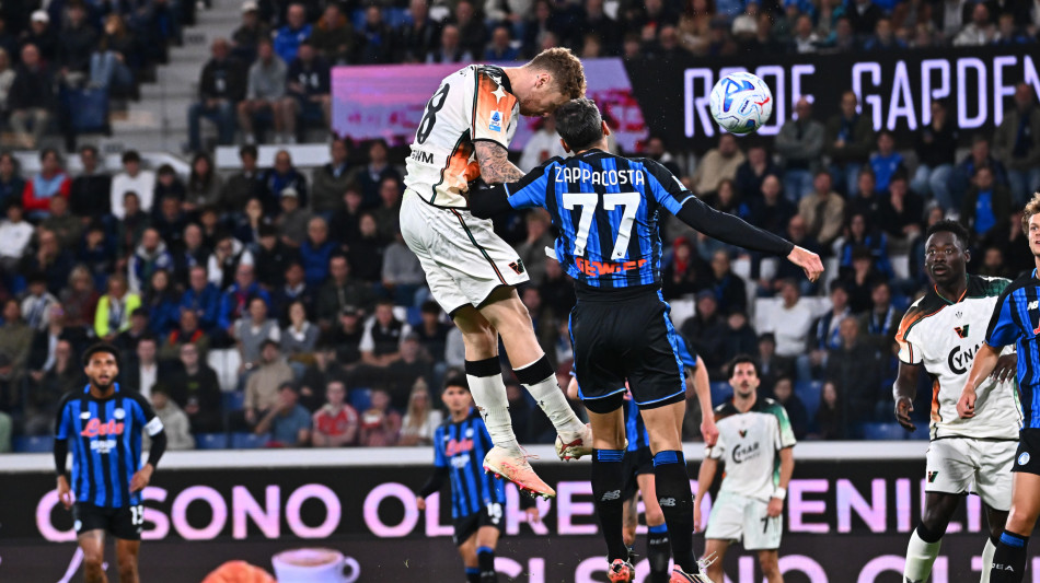 Serie A: Atalanta-Venezia 3-1