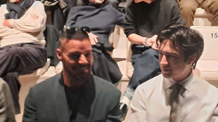 Ricky Martin alla sfilata di Armani per il debutto di Leo Dell'Orco