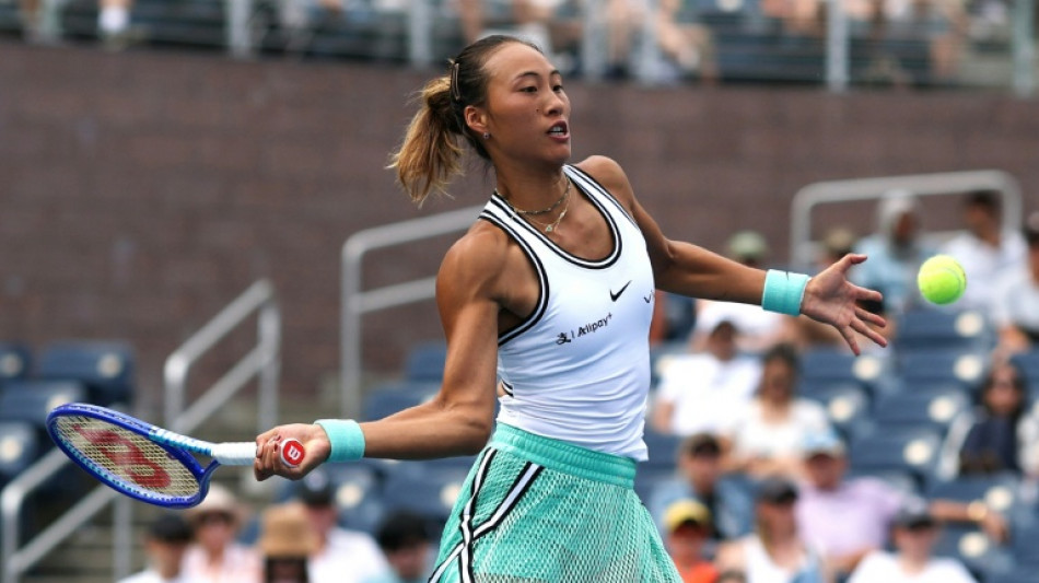 Zheng rallies to stun Keys, Anisimova out in US Open third round
