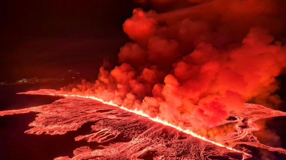 Islande: nouvelle &eacute;ruption volcanique sur la p&eacute;ninsule de Reykjanes