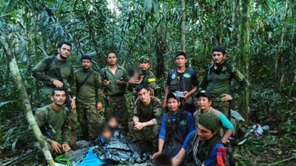Encontrados vivos cuatro ni&ntilde;os perdidos en la Amazon&iacute;a colombiana desde hace 40 d&iacute;as