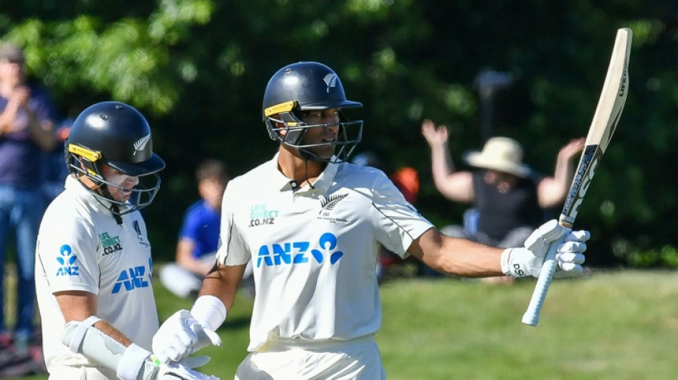 Ravindra, Latham tons put New Zealand in command of West Indies Test