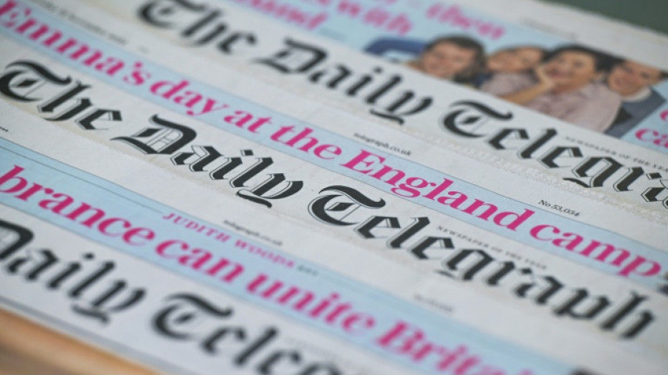 Germany's Axel Springer swoops for British newspaper The Telegraph