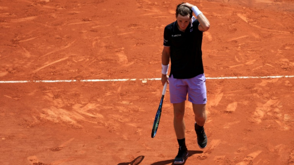 French Open finalist Ruud upset in Monaco by qualifier Struff
