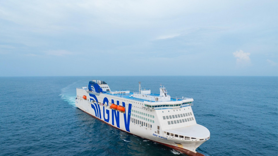 Arrivata a Genova Gnv Virgo, prima nave a gnl della flotta