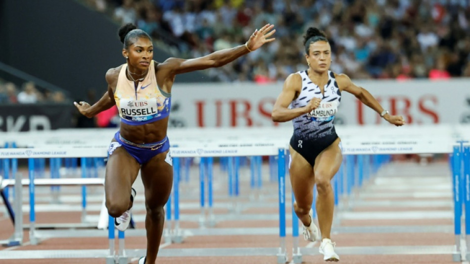 Athl&eacute;tisme: l'Am&eacute;ricaine Masai Russell bat le record du monde du 100 m haies