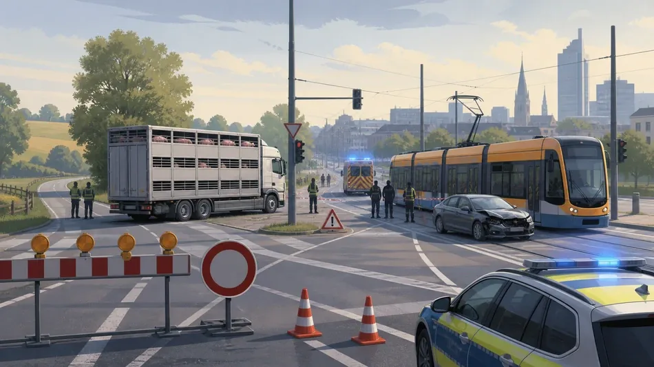 Zwei Verkehrsunf&auml;lle in der Region Leipzig besch&auml;ftigen Polizei