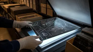 Des millions de photographies de particules menac&eacute;es par la d&eacute;gradation des archives