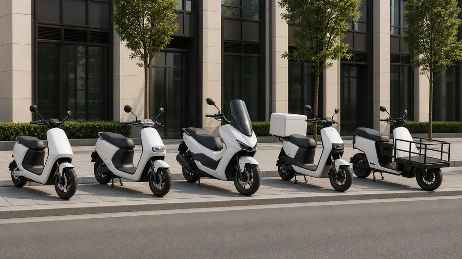 Cinq scooters &eacute;lectriques &eacute;quivalents 125 adapt&eacute;s aux trajets urbains quotidiens