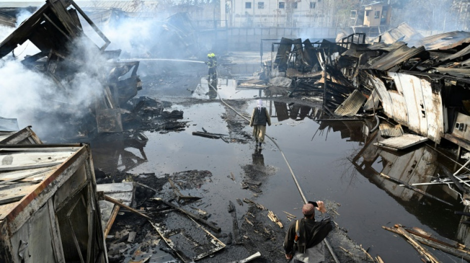 Fun&eacute;railles de victimes d'une frappe pakistanaise sur Kaboul