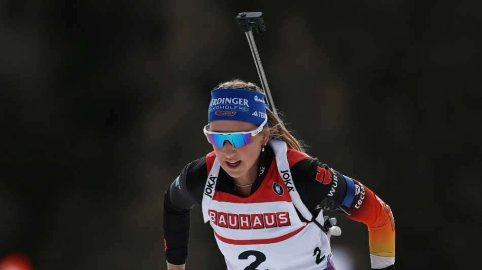 Biathlon: Preu&szlig;' Vorsprung schmilzt - Jeanmonnot wird Vierte