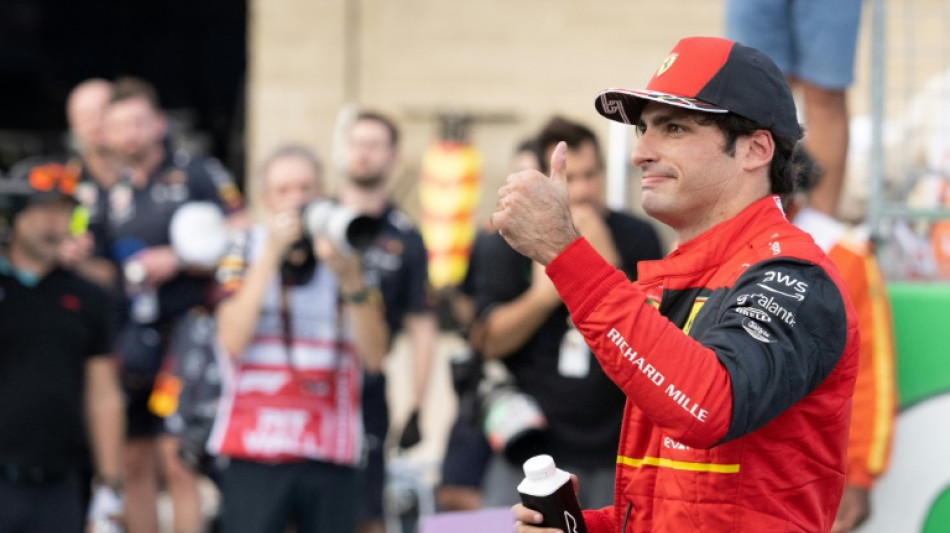F1: Sainz Jr offre &agrave; Ferrari sa premi&egrave;re pole &agrave; Austin