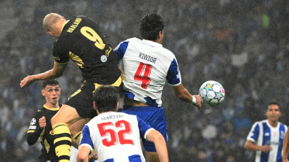 Haaland double powers Man City to victory over Porto