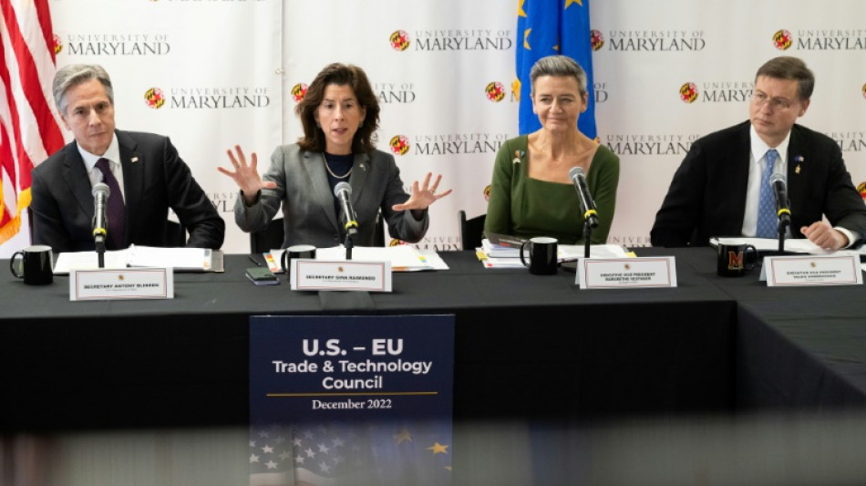 Commerce et technologie: volont&eacute; de convergences entre USA et UE mais peu d'avanc&eacute;es