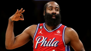 Ice-cool Harden scores 45 as Sixers stun Celtics 