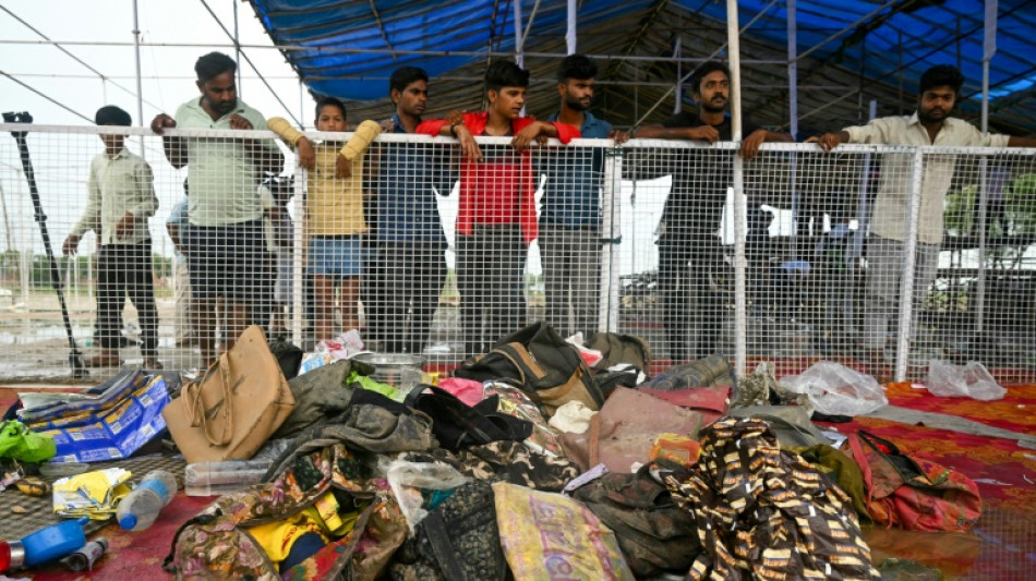 Inde: des t&eacute;moins d&eacute;crivent le "chaos" lors de la bousculade qui a fait 116 morts