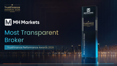 MH Markets Recognized as Most Transparent Broker at the TrustFinance Awards 2026