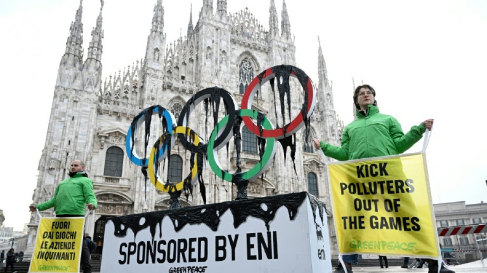 Greenpeace slams fossel fuel sponsors for Winter Olympics