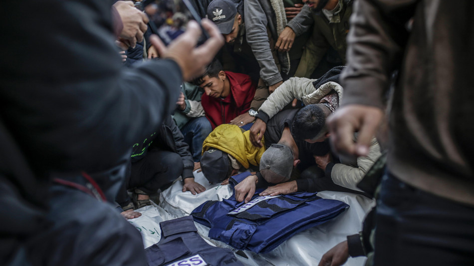 Gaza, salgono a 6 i giornalisti uccisi nel raid israeliano