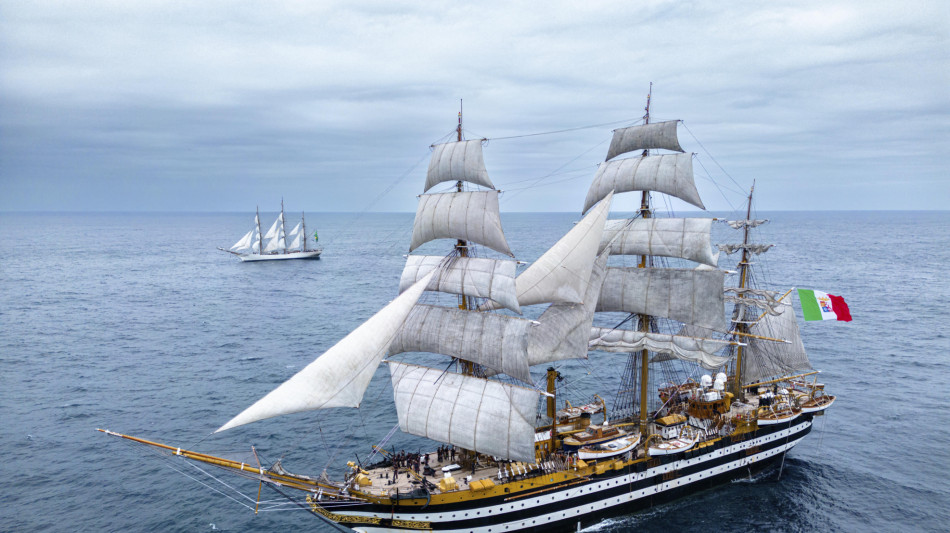Nave Vespucci verso la sfida pi&ugrave; grande della sua storia