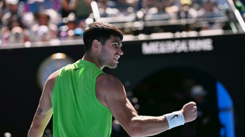 Open d'Australie: Alcaraz et Sabalenka d&eacute;roulent, Zverev perd encore un set en chemin